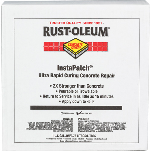 Concrete Saver&reg; InstaPatch&reg; Concrete Repair, Kit, Red Brunswick Fyr & Safety