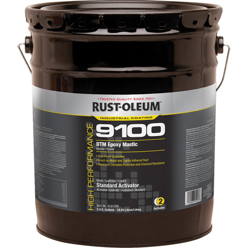 9100 System DTM Epoxy Mastic Standard Activator, 5 gal., Pail Brunswick Fyr & Safety