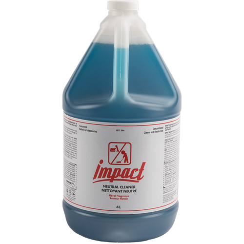 Impact Neutral Floor Cleaner, 4 L, Jug Brunswick Fyr & Safety