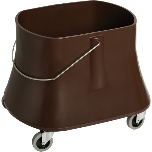 Champ Mop Bucket, 10 US Gal. (40 qt.) Capacity, Brown Brunswick Fyr & Safety