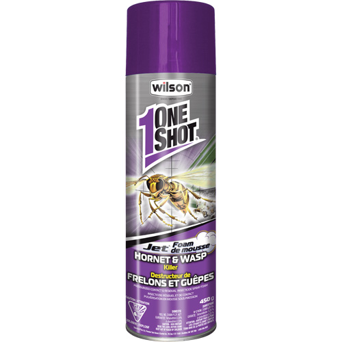 One Shot Wasp & Hornet Repellent, 450 g, Aerosol Can Brunswick Fyr & Safety