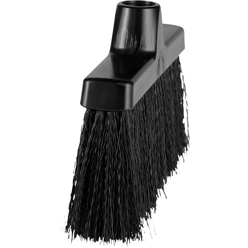 Balai oblique ColorCore, Crins Moyen, 10", Polypropyl&egrave;ne, Noir Brunswick Fyr & Safety