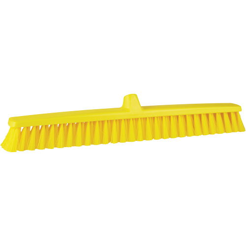 Balai-brosse ColorCore, Crins Fin, 24", Polypropyl&egrave;ne, Jaune Brunswick Fyr & Safety