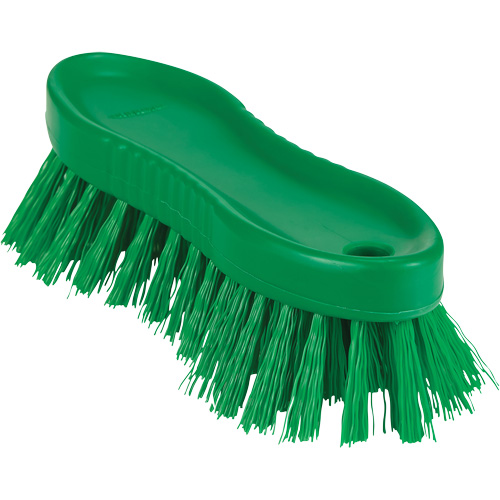Brosse &agrave; main ColorCore, Soies Ferme, Longueur de 6", Vert Brunswick Fyr & Safety