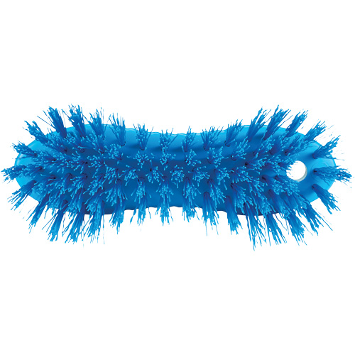 ColorCore Hand Brush, Stiff Bristles, 6" Long, Blue Brunswick Fyr & Safety
