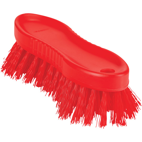 Brosse &agrave; main ColorCore, Soies Ferme, Longueur de 6", Rouge Brunswick Fyr & Safety
