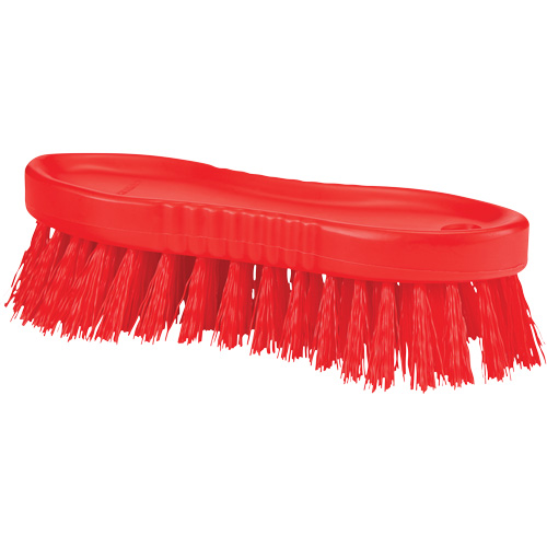 Brosse &agrave; main ColorCore, Soies Ferme, Longueur de 6", Rouge Brunswick Fyr & Safety
