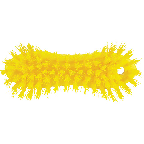 Brosse &agrave; main ColorCore, Soies Ferme, Longueur de 6", Jaune Brunswick Fyr & Safety