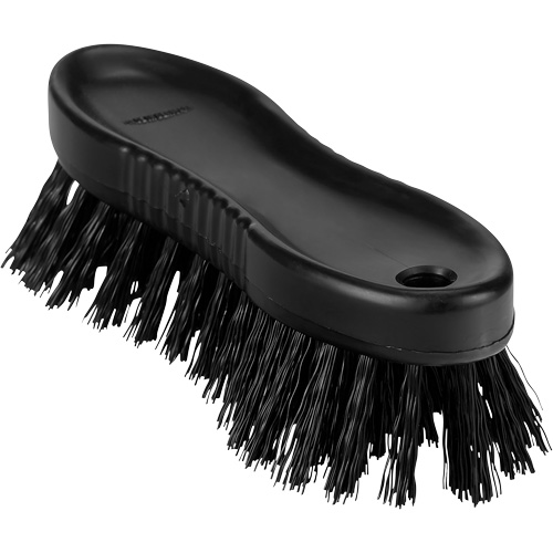 ColorCore Hand Brush, Stiff Bristles, 6" Long, Black Brunswick Fyr & Safety