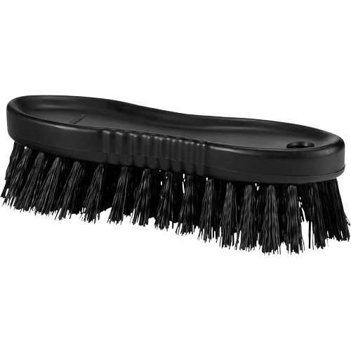 ColorCore Hand Brush, Stiff Bristles, 6" Long, Black Brunswick Fyr & Safety