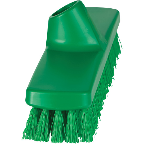 ColorCore Wall Brush, Stiff Bristles, 12" Long, Green Brunswick Fyr & Safety