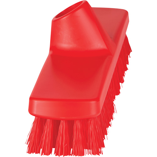 ColorCore Wall Brush, Stiff Bristles, 12" Long, Red Brunswick Fyr & Safety