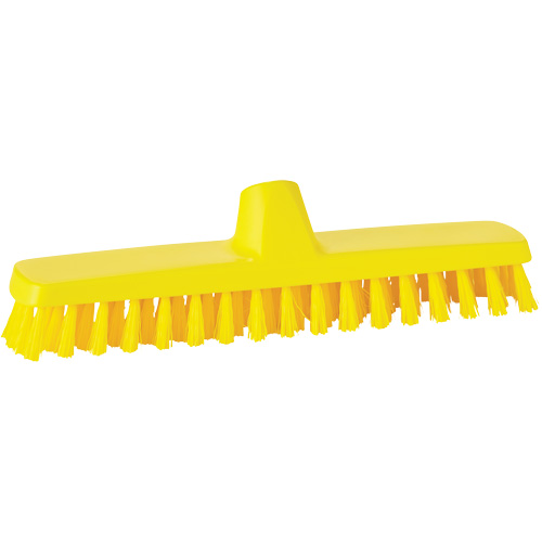 ColorCore Wall Brush, Stiff Bristles, 12" Long, Yellow Brunswick Fyr & Safety