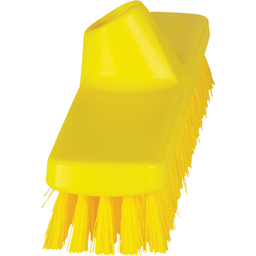 ColorCore Wall Brush, Stiff Bristles, 12" Long, Yellow Brunswick Fyr & Safety