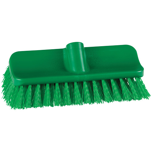ColorCore High-Low Brush, Stiff Bristles, 10" Long, Green Brunswick Fyr & Safety