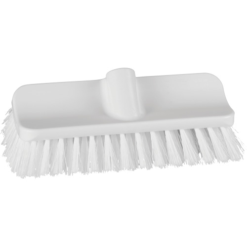 ColorCore High-Low Brush, Stiff Bristles, 10" Long, White Brunswick Fyr & Safety