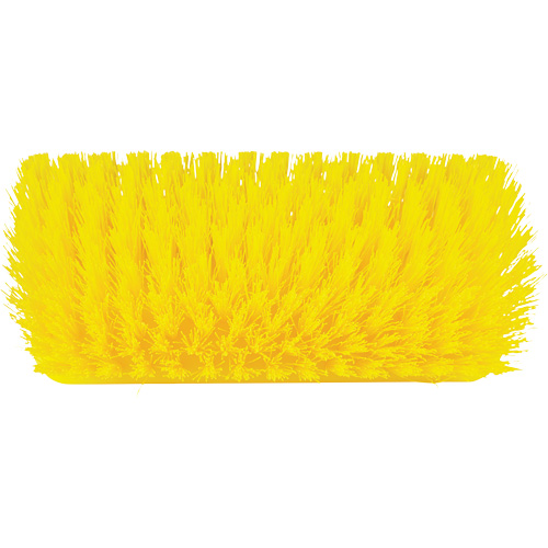 ColorCore High-Low Brush, Stiff Bristles, 10" Long, Yellow Brunswick Fyr & Safety