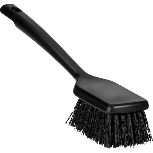 ColorCore Short Handle Brush, Stiff Bristles, 12" Long, Black Brunswick Fyr & Safety