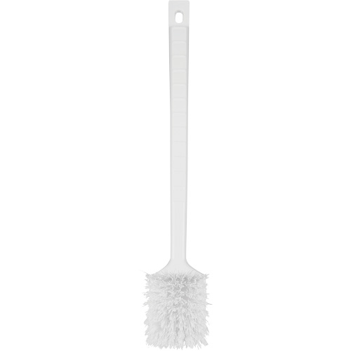 ColorCore Long Handle Brush, Stiff Bristles, 20" Long, White Brunswick Fyr & Safety