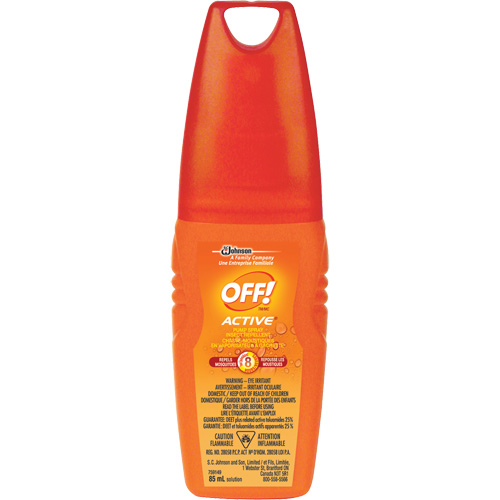 Insectifuge Off! Active, DEET &agrave; 25 %, Vaporisateur, 85 ml Brunswick Fyr & Safety
