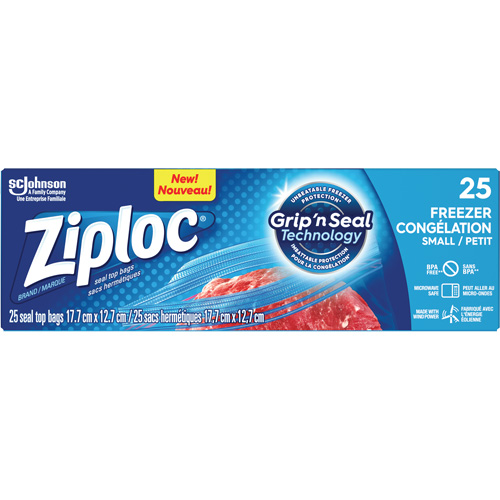 Ziploc&reg; Freezer Bags Brunswick Fyr & Safety