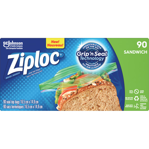 Ziploc&reg; Sandwich Bags Brunswick Fyr & Safety