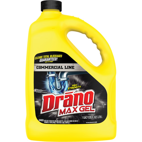 Produit d&eacute;bouchant pour tuyaux Drano Max Gel Brunswick Fyr & Safety