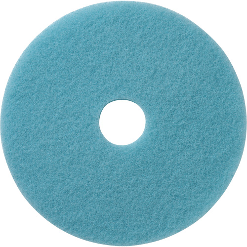 Luster Lite Floor Pads, 19", Burnishing, Light Blue Brunswick Fyr & Safety
