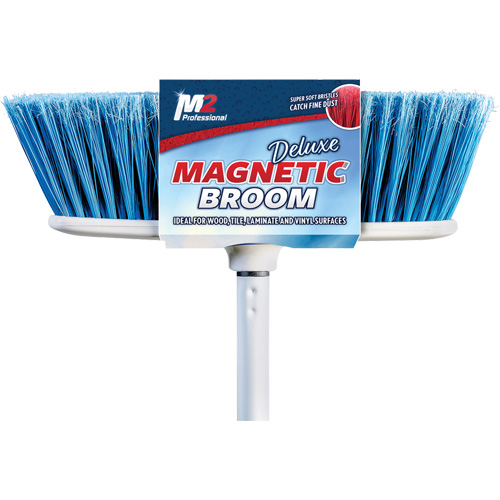 Flat Magnetic Indoor Broom with Handle, 48" Long Brunswick Fyr & Safety