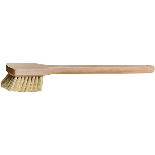 Long-Handle Pot Brush, 20" L, Tampico Bristles, Beige Brunswick Fyr & Safety