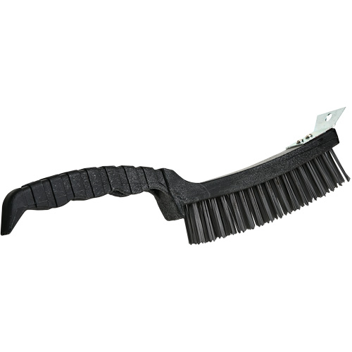 Brosse, Acier, 4 x 17 rangs de fils, Longueur 12" Brunswick Fyr & Safety