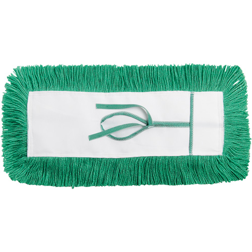 Static-H Dust Mop, Tie-On Style, Nylon, 18" L x 5" W Brunswick Fyr & Safety
