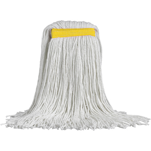 SynRay Wet Floor Mop, Polyester/Rayon, 24 oz., Cut Style Brunswick Fyr & Safety