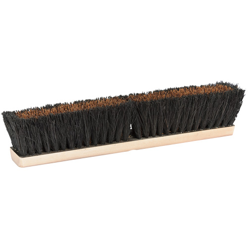 Push Broom Head, 36", Coarse/Medium, Tampico/Palmyra Bristles Brunswick Fyr & Safety