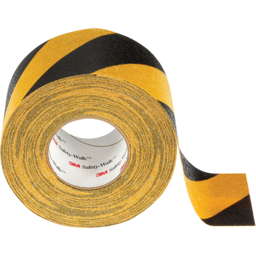 Safety-Walk Slip-Resistant General Purpose Tape, 4" x 60', Black & Yellow Brunswick Fyr & Safety