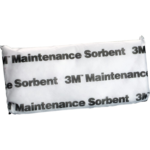 Maintenance Sorbent Pillow, Oil Only, 15" L x 7" W, 12.6 gal Absorbency/Pkg. Brunswick Fyr & Safety