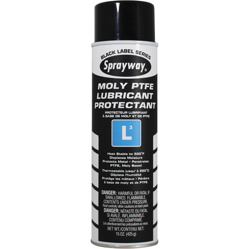 L3 Moly PTFE Lubricant Protectant, Aerosol Can Brunswick Fyr & Safety