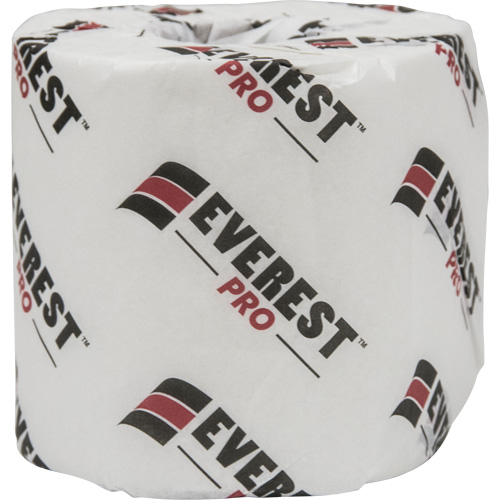 Everest Pro Toilet Paper, 2 Ply, 420 Sheets/Roll, 105' Length, White Brunswick Fyr & Safety