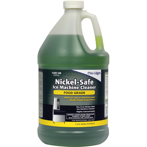 Nickel-Safe Ice Machine Cleaner, 1 gal., Jug Brunswick Fyr & Safety