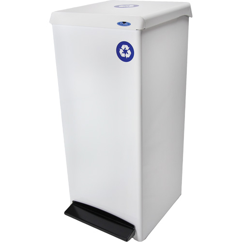 Poubelle &agrave; commande au pied, Acier, 25 gal. US Brunswick Fyr & Safety