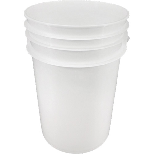 Seau robuste, Plastique, 6 gal. Brunswick Fyr & Safety