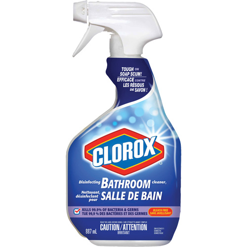 Nettoyant d&eacute;sinfectant pour salle de bain, 887 ml, Bouteille &agrave; g&acirc;chette Brunswick Fyr & Safety
