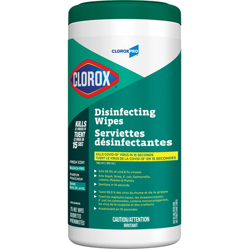 Disinfecting Wipes, 75 Count Brunswick Fyr & Safety
