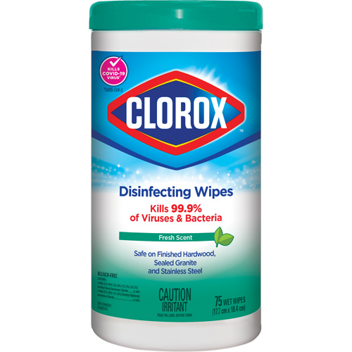 Disinfecting Wipes, 75 Count Brunswick Fyr & Safety