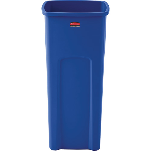 Untouchable&reg; Square Recycling Container, Bulk, Plastic, 23 US gal. Brunswick Fyr & Safety