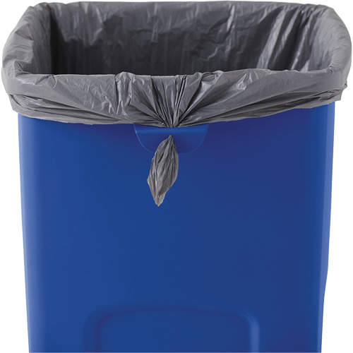 Untouchable&reg; Square Recycling Container, Bulk, Plastic, 23 US gal. Brunswick Fyr & Safety