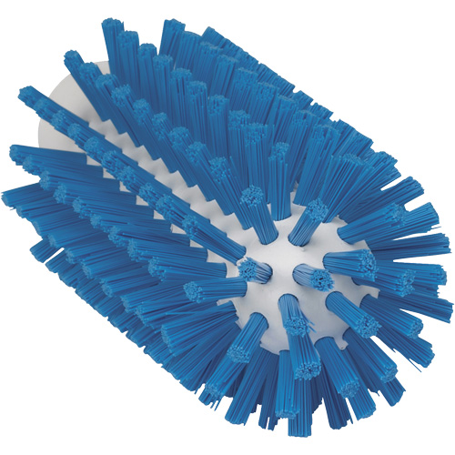 2.5" Brush, Stiff Bristles, 5-3/5" Long, Blue Brunswick Fyr & Safety