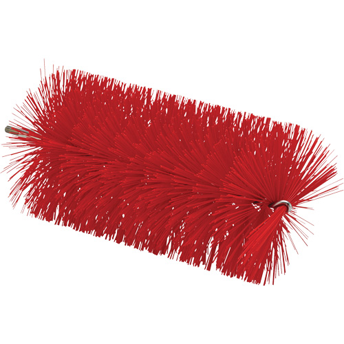 3.5" Brush for Flex Rod, Medium Bristles, 7-7/10" Long, Red Brunswick Fyr & Safety