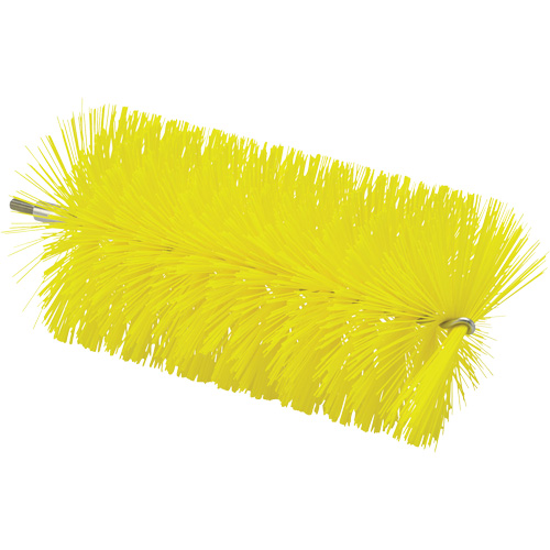 3.5" Brush for Flex Rod, Medium Bristles, 7-7/10" Long, Yellow Brunswick Fyr & Safety