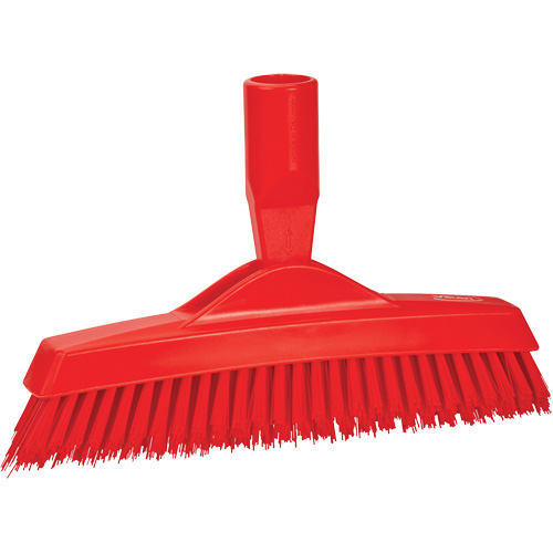 Brosse &agrave; coulis, Soies Ferme, Longueur de 9-1/4", Rouge Brunswick Fyr & Safety